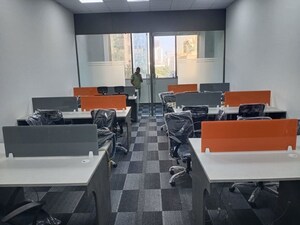 Floor Plan in  Office Space at Matoshree Quantum Tower, Malad West – for Rent