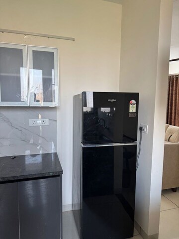 Kitchen in 3 BHK Apartment at Allwin El Comercia, Nagla Road – for Rent