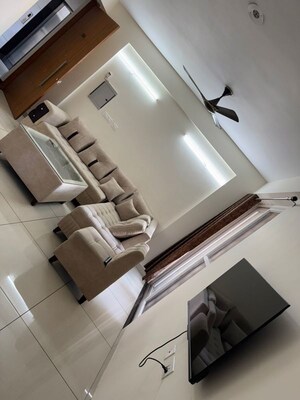 Staircase in 3 BHK Apartment at Allwin El Comercia, Nagla Road – for Rent