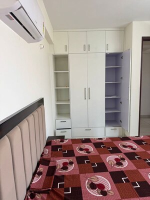 Kitchen in 3 BHK Apartment at Allwin El Comercia, Nagla Road – for Rent