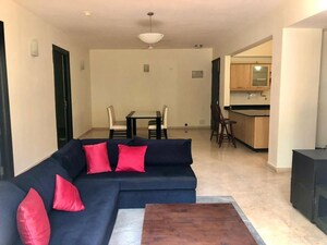 Living Room in 3 BHK Apartment at Tulsi Apartments Ashok Nagar, Ashok Nagar – for Rent