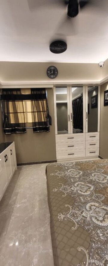 Kitchen in 3 BHK Apartment at One Hiranandani Park, Ghodbunder Road – for Rent