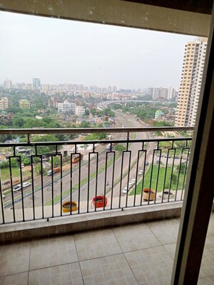 Balcony in 3 BHK Apartment at Salt Lake City – for Rent