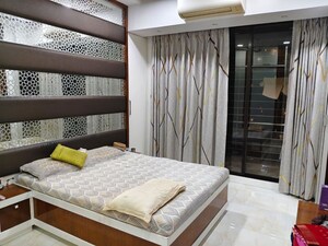 Bedroom in 3 BHK Apartment at Neev Ivory Tower, Dadar West – for Rent