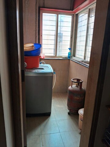 Bathroom in 3 BHK Apartment at Raviraj Yellow Blossoms, Ghorpadi – for Sale