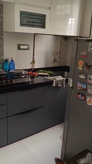 Kitchen in 1 BHK Apartment at Royal Crystal Wing B, Malad East – for Sale