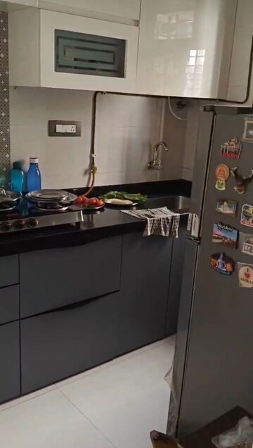 Kitchen in 1 BHK Apartment at Royal Crystal Wing B, Malad East – for Sale