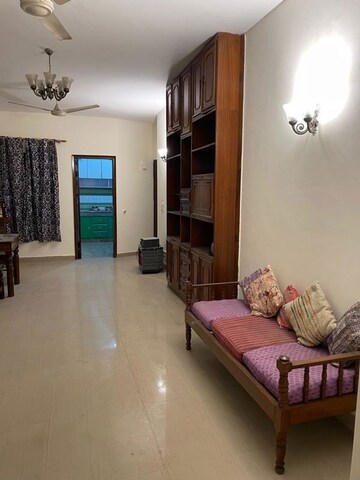 Living Room in 2 BHK Apartment at Hauz Khas Enclave – for Rent
