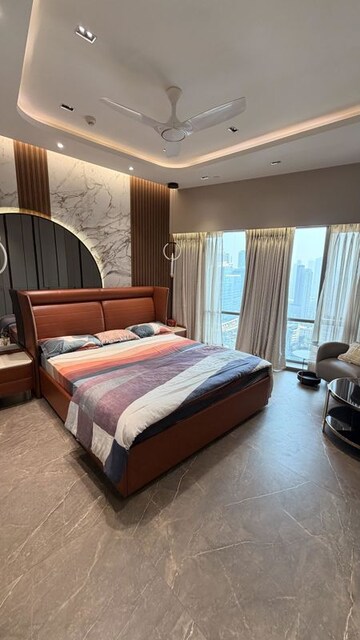 Bedroom in 3 BHK Apartment at Lodha The World Towers World One Tier 2, Worli – for Rent