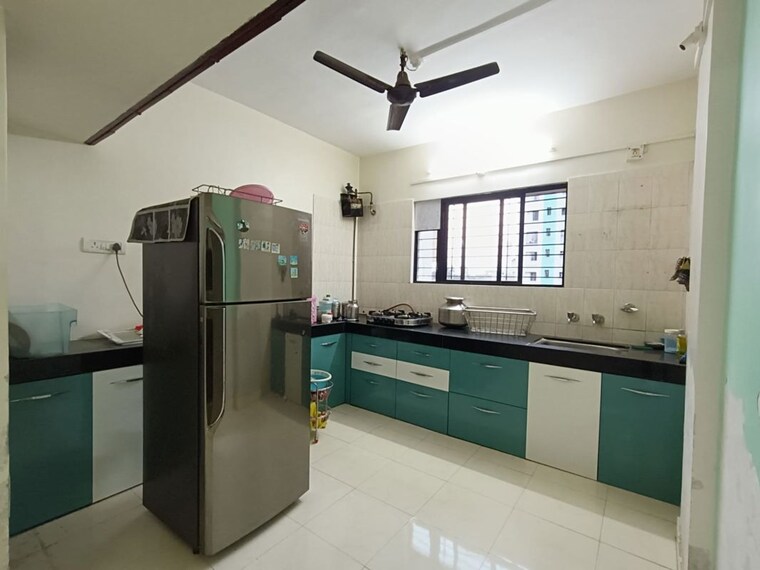 Kitchen, laxmi-ganga-residency-apartment 2 Bedroom 1000 Sq.Ft. Apartment In Anand Nagar Pune 9978887