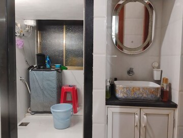 Bathroom in 2 BHK Apartment at Twinkle Towers CHS, Kailash Nagar – for Sale