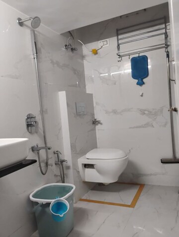 Bathroom in 2 BHK Apartment at Twinkle Towers CHS, Kailash Nagar – for Sale