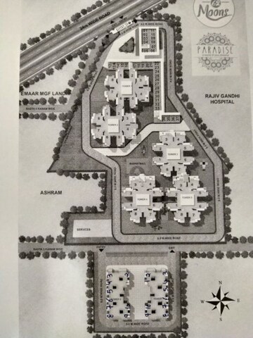 Master Plan in 2 BHK Apartment at Pivotal Paradise, Sector 62 – for Sale