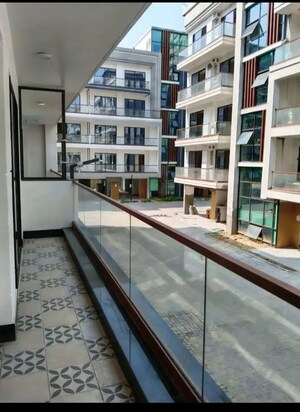 Balcony in 3 BHK Builder Floor at Signature Global City 63A, Sector 63a – for Rent