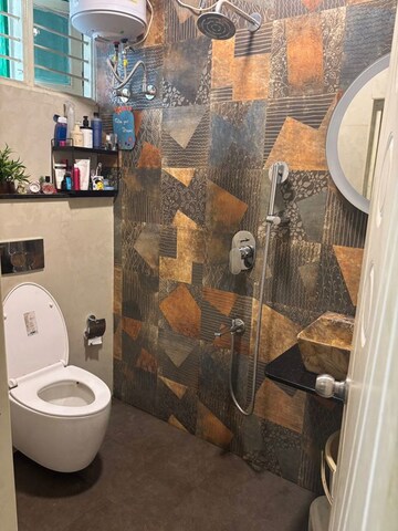 Bathroom in 2 BHK Apartment at Kasturi Nagar – for Rent