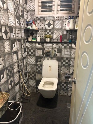 Bathroom in 2 BHK Apartment at Kasturi Nagar – for Rent