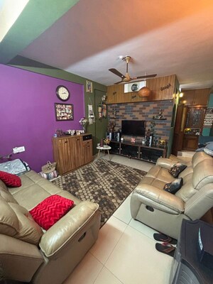 Living Room in 2 BHK Apartment at Kasturi Nagar – for Rent