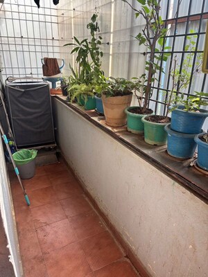 Balcony in 2 BHK Apartment at Kasturi Nagar – for Rent