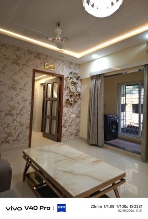 Living Room in 2.5 BHK Apartment at Adani Ten BKC, Bandra East – for Rent