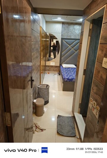 Master Bedroom in 2 BHK Apartment at HDIL Premier Residences, Lbs Marg – for Rent