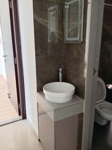 Bathroom in 2 BHK Apartment at Aurum Q Islands, Ghansoli – for Rent
