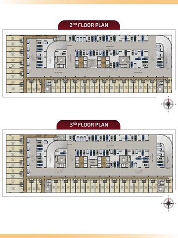 Floor Plan in  Office Space at Emperia C2, Turbhe – for Sale