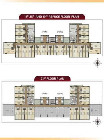 Floor Plan in  Office Space at Emperia C2, Turbhe – for Sale