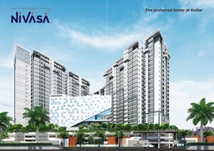 2 BHK Apartment – Exterior View View at Elegant Nivasa, Kollur - for Sale