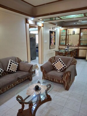 Living Room in 3 BHK Apartment at Shree Tirupati Maple Tower, Kondhwa – for Sale