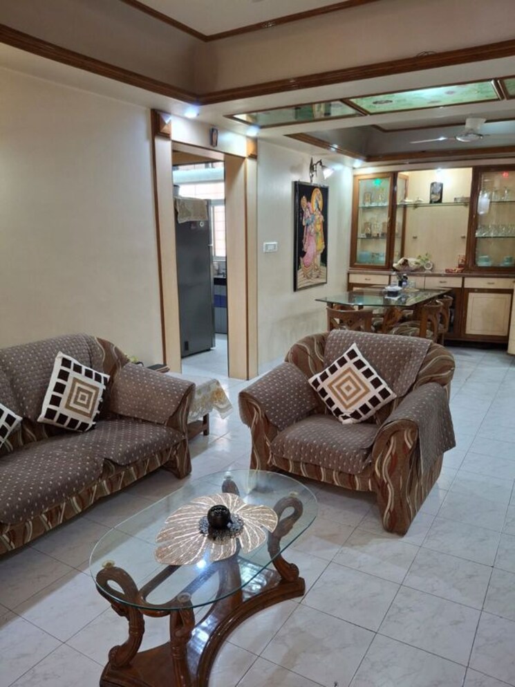 Living Room, shree-tirupati-maple-tower 3 Bedroom 1353 Sq.Ft. Apartment In Kondhwa Pune 9979060