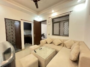 Living Room in 1.5 BHK Builder Floor at Saket – for Rent