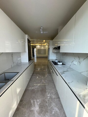 Kitchen in 3 BHK Builder Floor at Sushant Lok 2, Sector 57 – for Sale