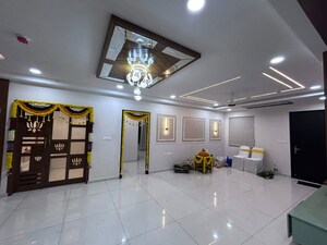 Living Room in 3 BHK Apartment at Rajapushpa Provincia, Narsingi – for Rent