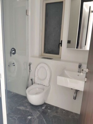 Bathroom in 4 BHK Apartment at Lodha Marquise, Worli – for Rent