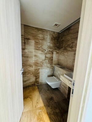 Bathroom in 4 BHK Apartment at Rustomjee Crown, Prabhadevi – for Rent