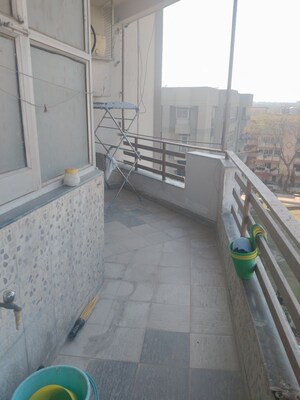 Balcony in 3 BHK Apartment at Sector 46 – for Rent