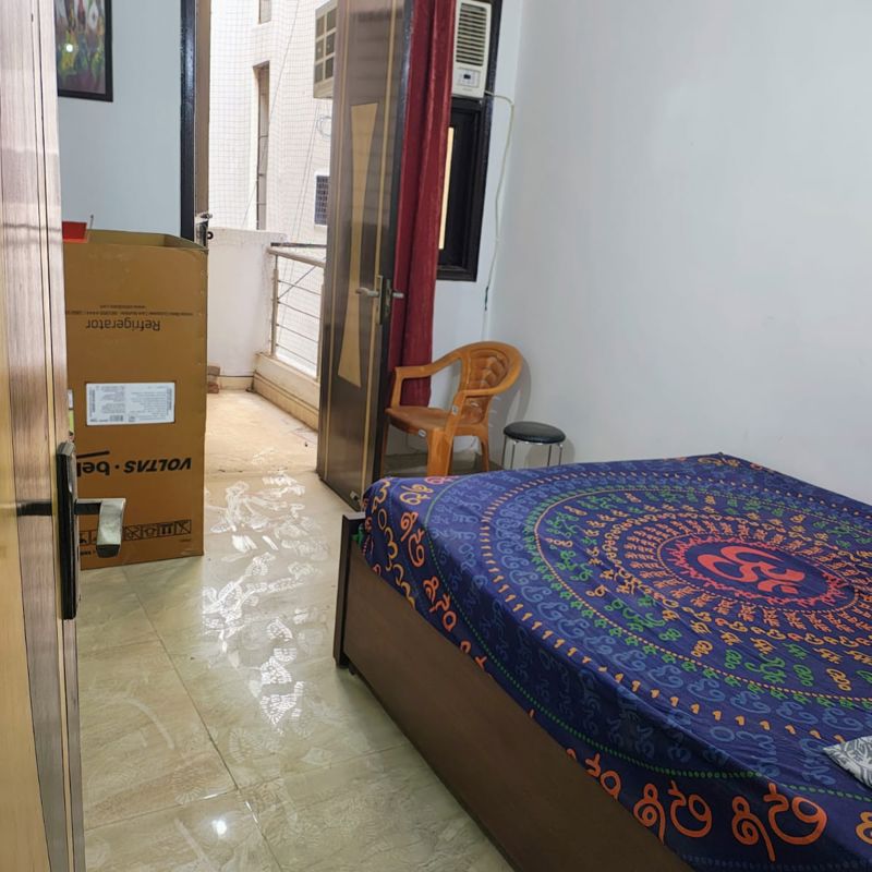 1 BHK + Study Room Builder Floor For Rent in Malviya Nagar