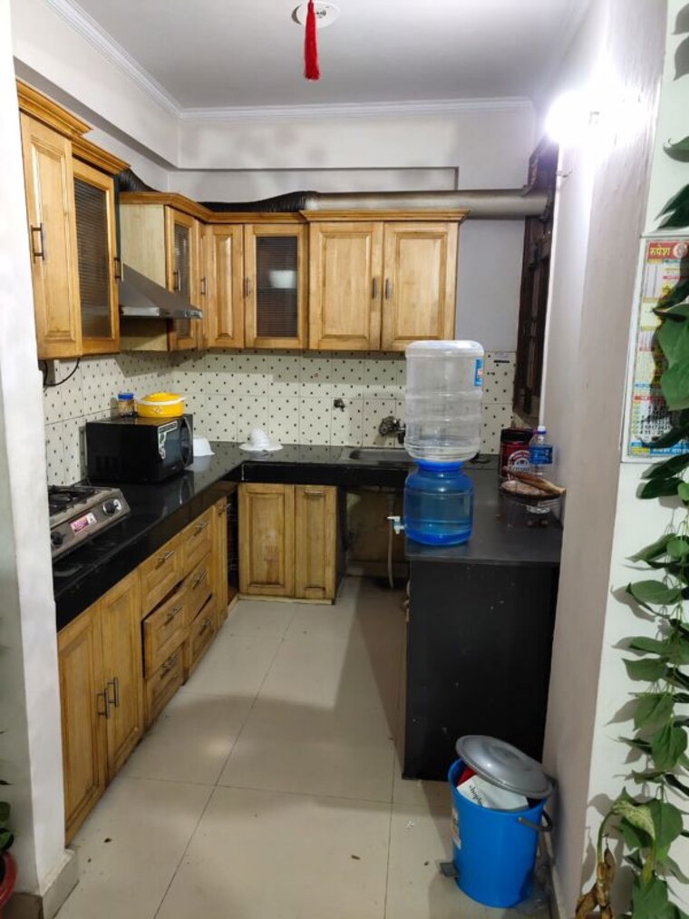 Kitchen, penta-homes 2 Bedroom 1300 Sq.Ft. Apartment In Vip Road Zirakpur 9979221