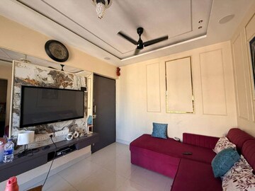 Master Bedroom in 1 BHK Apartment at Ashar Metro Towers, Vartak Nagar – for Rent