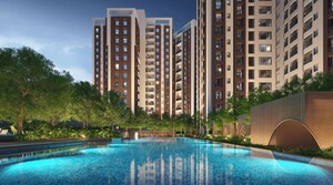 3 BHK Apartment – Exterior View View at New Town Tower, New Town Action Area 1 - for Sale
