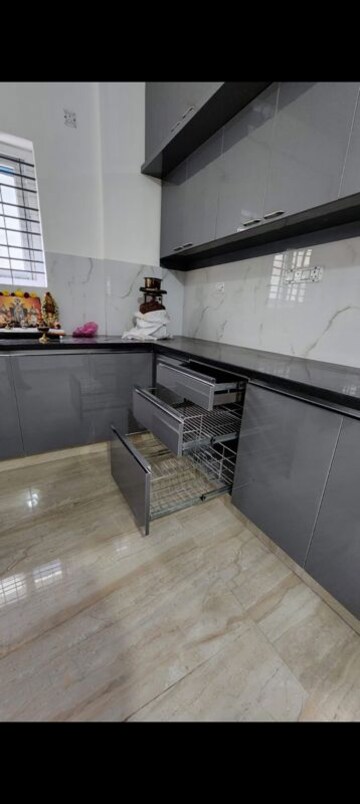 Kitchen in 2 BHK Builder Floor at Hsr Layout – for Rent