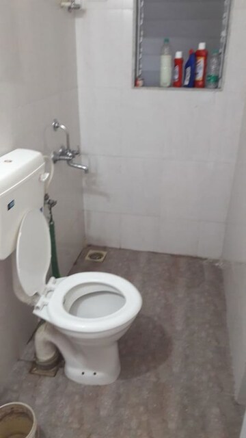 Bathroom in 2 BHK Apartment at Ashar Metro Towers, Vartak Nagar – for Rent