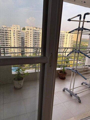 Balcony in 3 BHK Apartment at Parsvnath Exotica, Sector 53 – for Rent