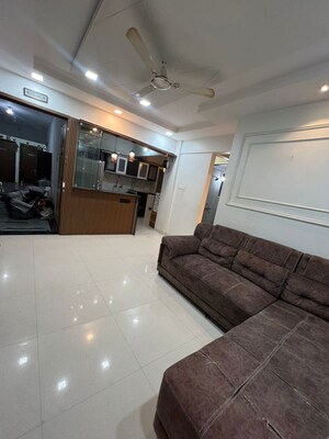 Living Room in 2 BHK Apartment at Lohgaon – for Rent