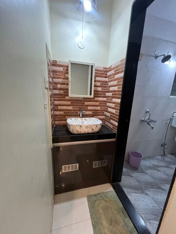 Bathroom in 2 BHK Apartment at Lohgaon – for Rent