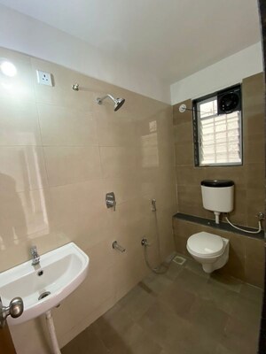 Bathroom in 1 BHK Apartment at Dhanori – for Rent