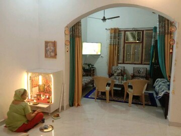 Living Room in 3 BHK Independent House at Raj Nagar Extension – for Sale