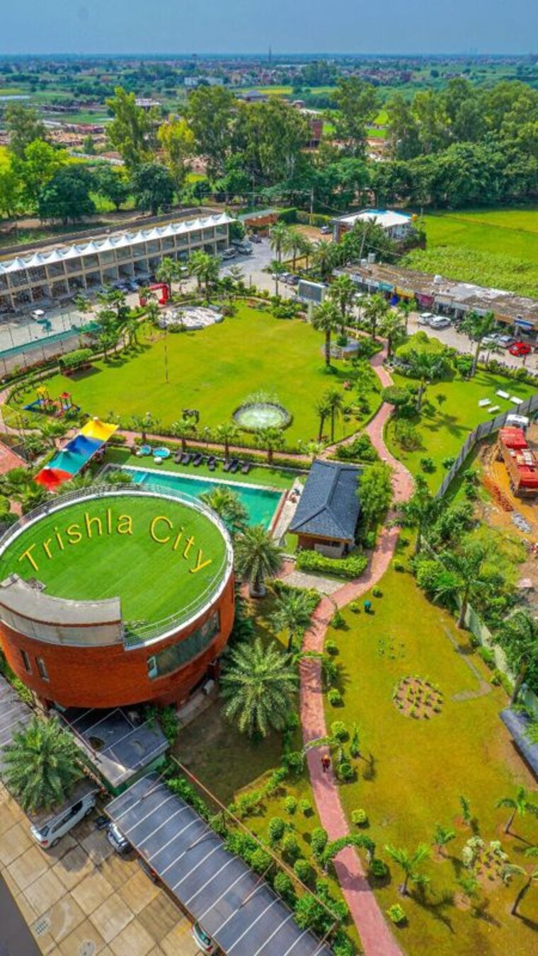 Exterior View, trishla-city 3 Bedroom 1550 Sq.Ft. Apartment In Patiala Road Zirakpur 9979380