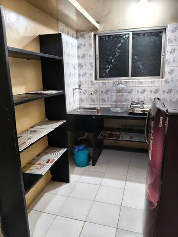 Kitchen in 1 RK Independent House at Koregaon Park Annexe – for Rent