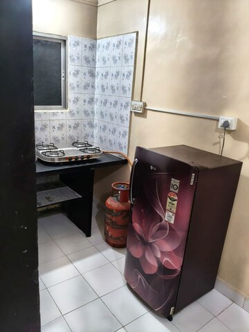 Kitchen in 1 RK Independent House at Koregaon Park Annexe – for Rent